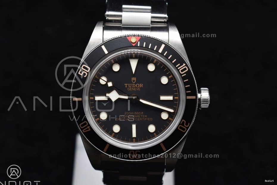 SS A2824 Bay V5 ZF Edition On Bezel Black 1:1 Bracelet Heritage Best Black 39MM 0220